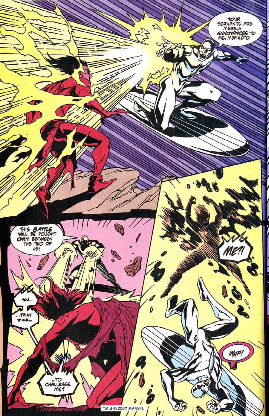 Read online Silver Surfer (1987) comic - Issue #100 - 36