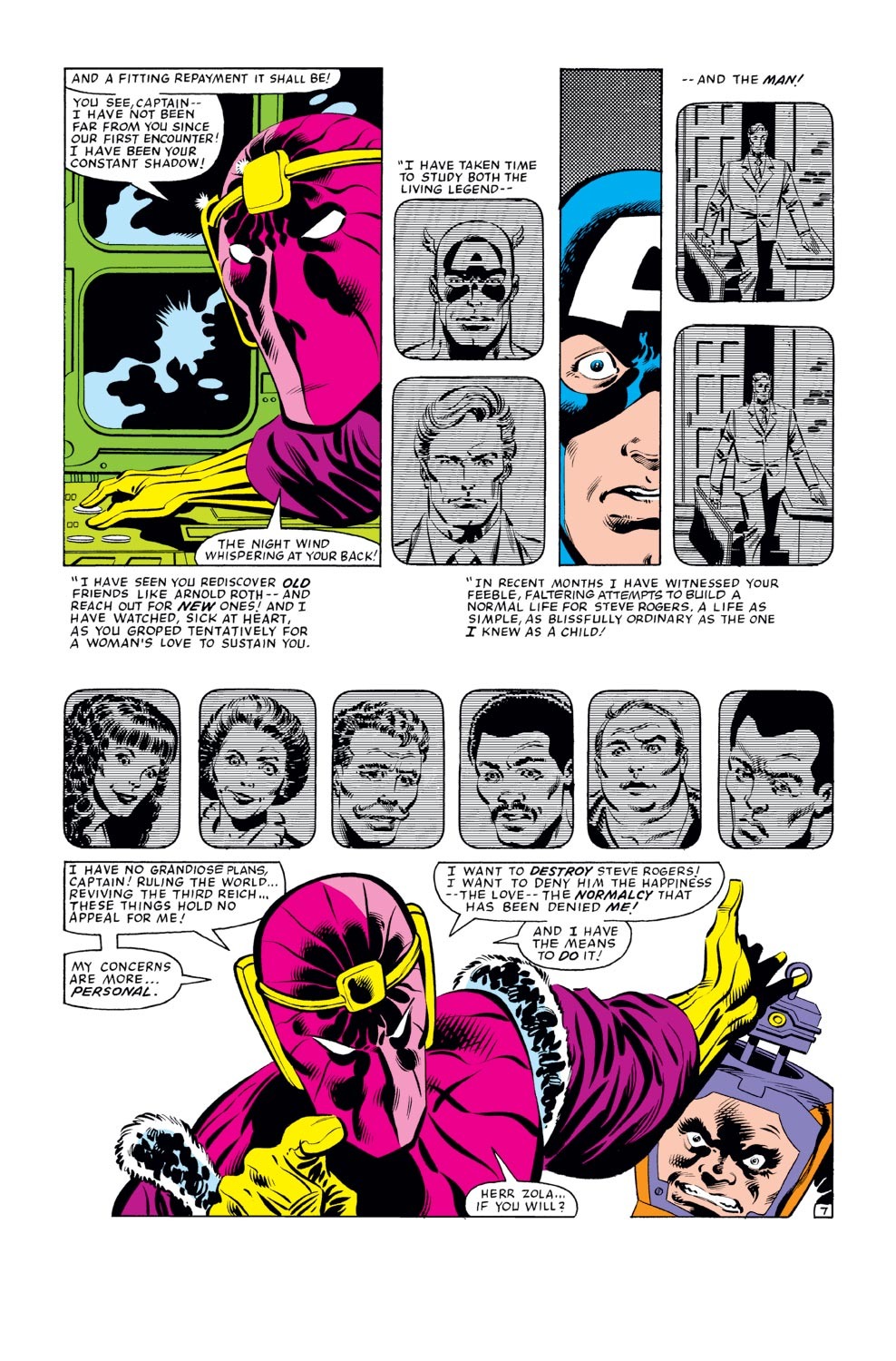 Read online Captain America (1968) comic -  Issue #277 - 8