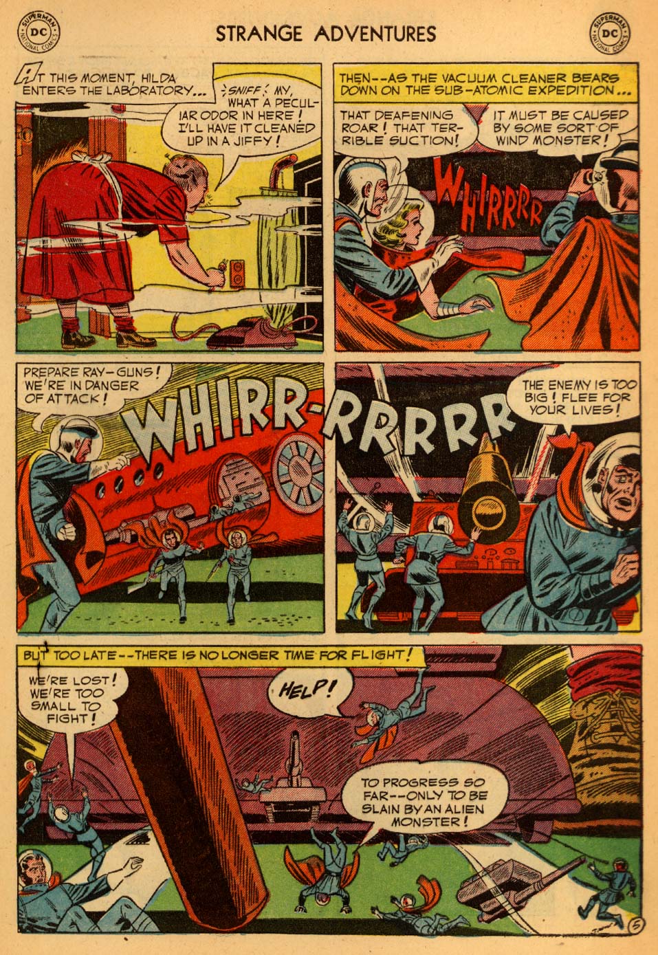 Read online Strange Adventures (1950) comic -  Issue #29 - 33