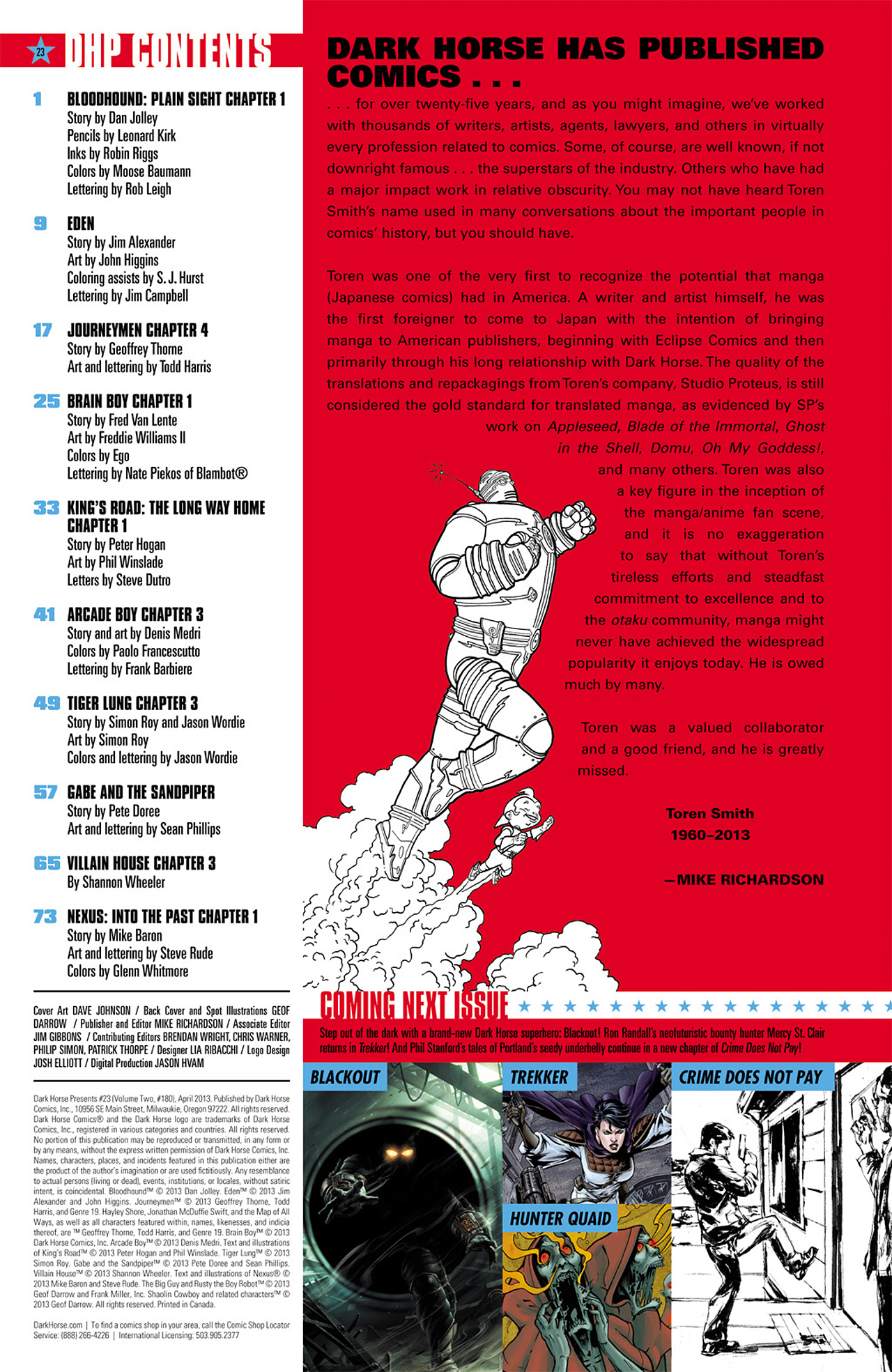Read online Dark Horse Presents (2011) comic -  Issue #23 - 2