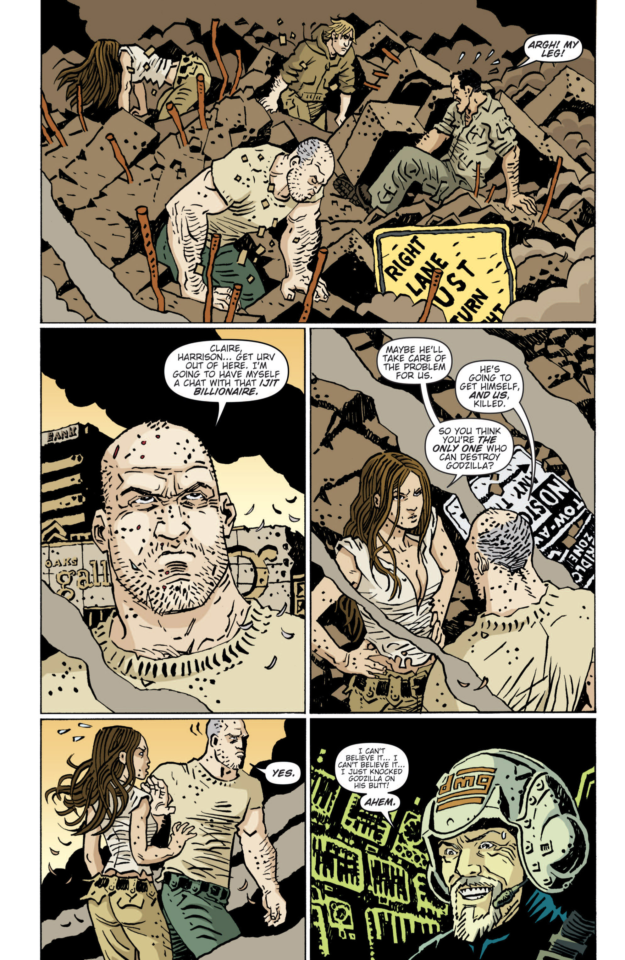 Read online Godzilla (2012) comic -  Issue #5 - 15