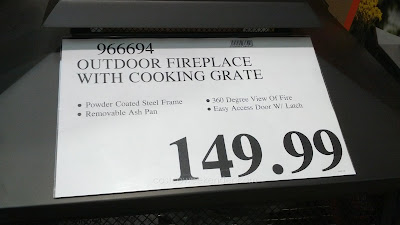 Inside Outside Garden Outdoor Fireplace with Cooking Grate ... Inside Outside Garden Outdoor Fireplace with Cooking Grate ... on Costco Outdoor Fireplace id=47380