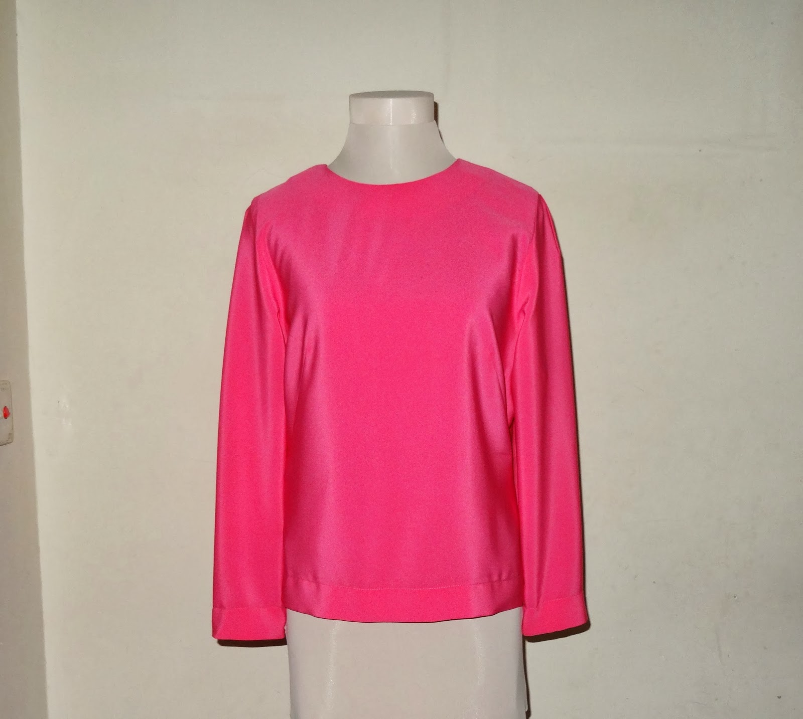 Finished February Garment - Pink Blouse