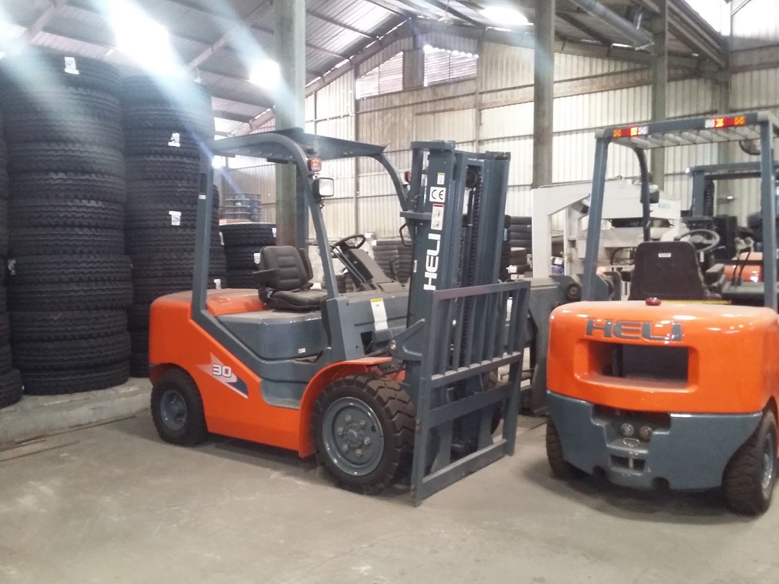 FORKLIFT HELI ISUZU ENGINE