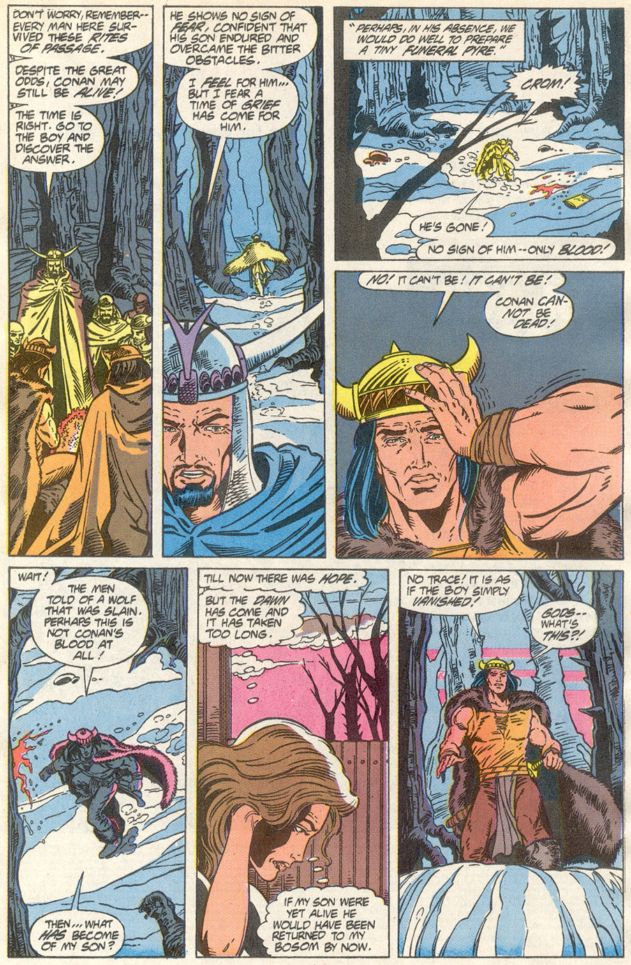 Read online Conan the Barbarian (1970) comic -  Issue #233 - 8