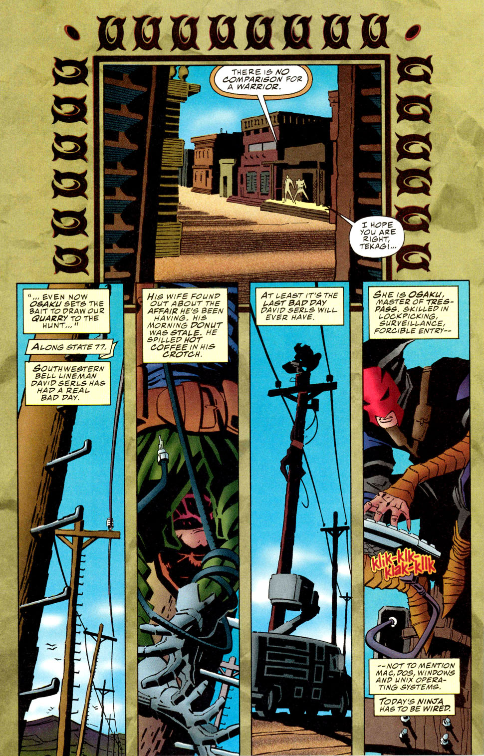 Read online Elektra (1995) comic -  Issue #2 - 12
