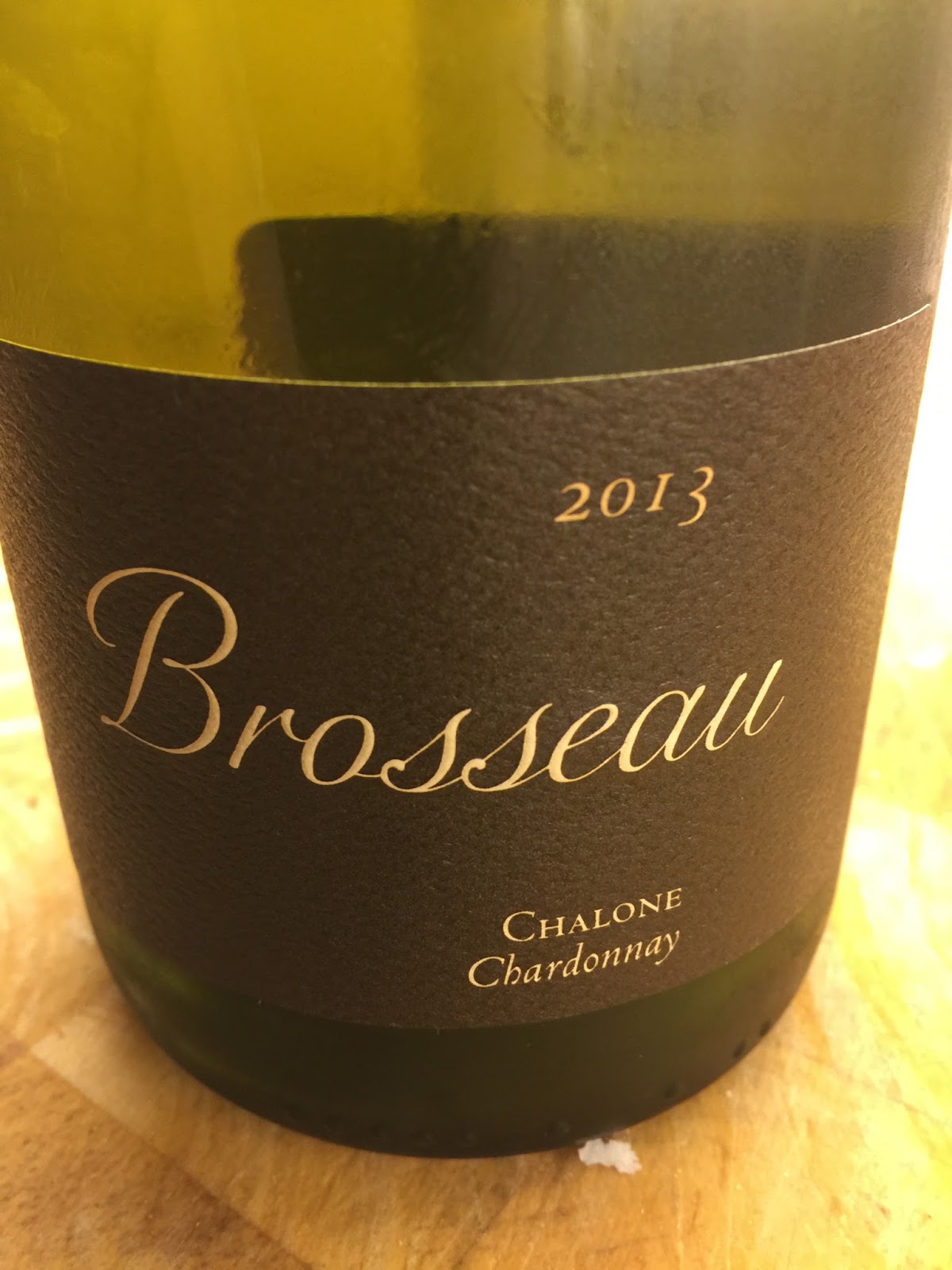 Karl Kristian ufiltrert 2013 Brosseau Chalone Chardonnay, Copain
