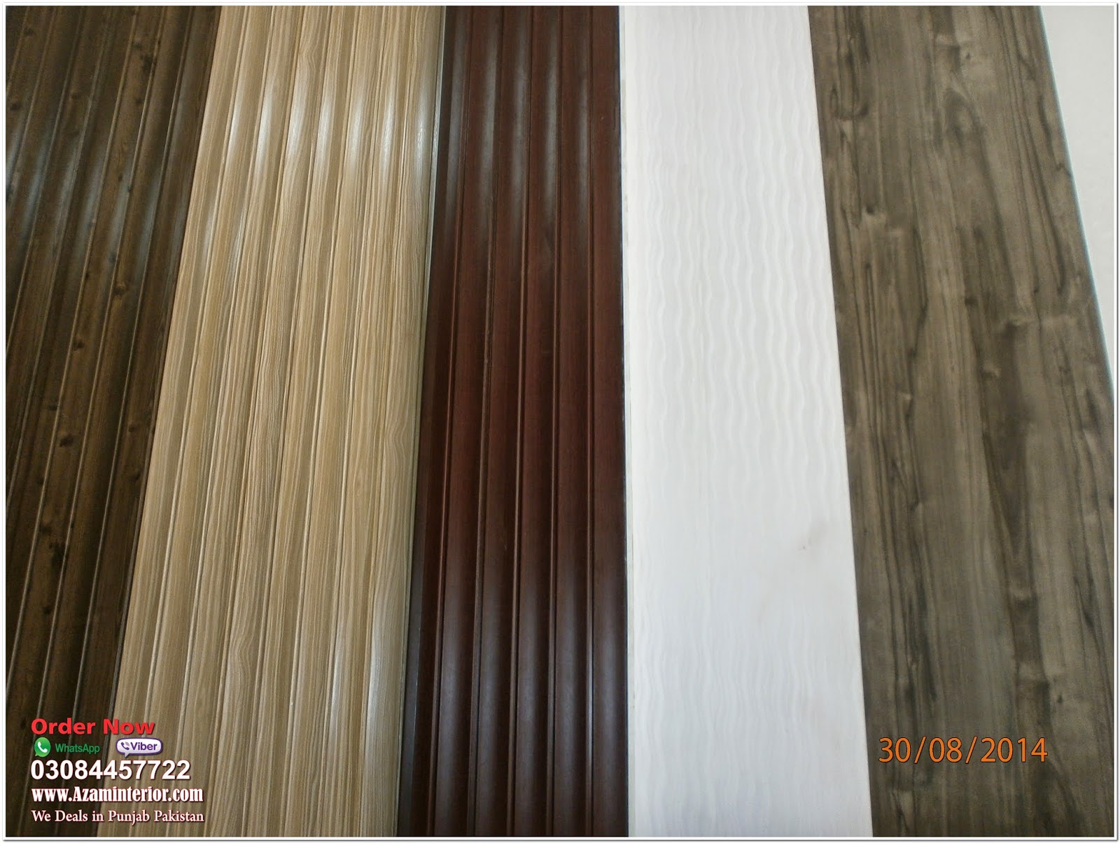 Azam Interior Lahore wall paneling new color plz.select it..Wall