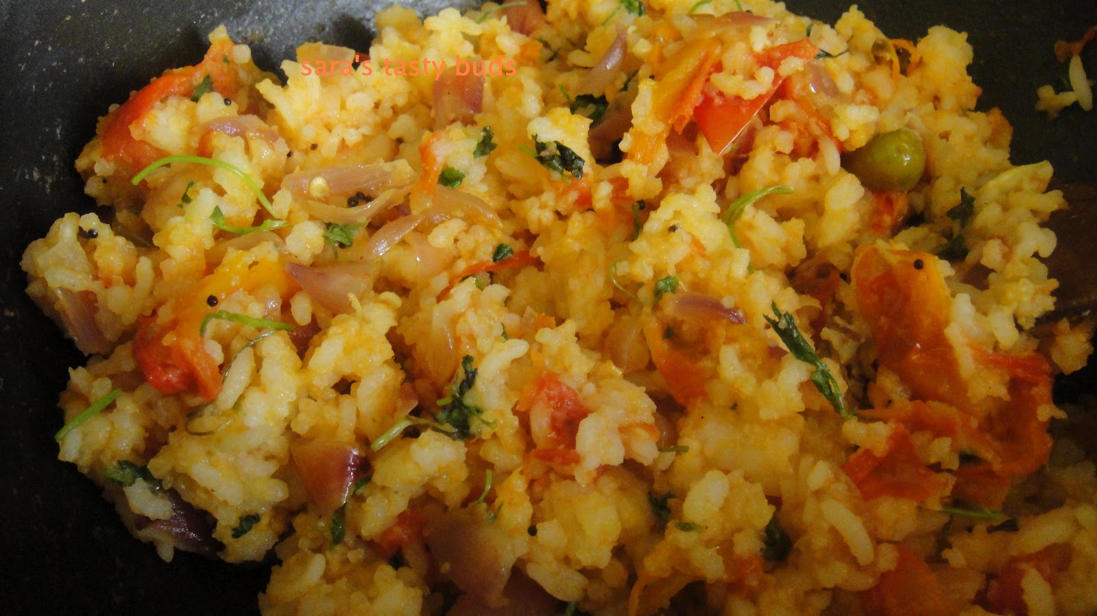 SARA'S TASTY BUDS Tomato fried rice