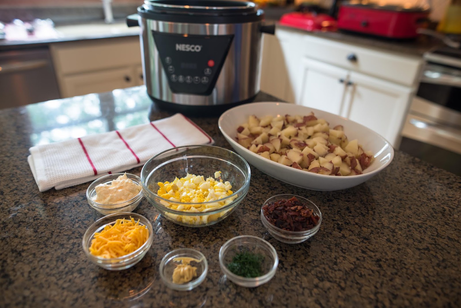 Nesco Blog Recipe of the Week Pressure Cooker Potato Salad