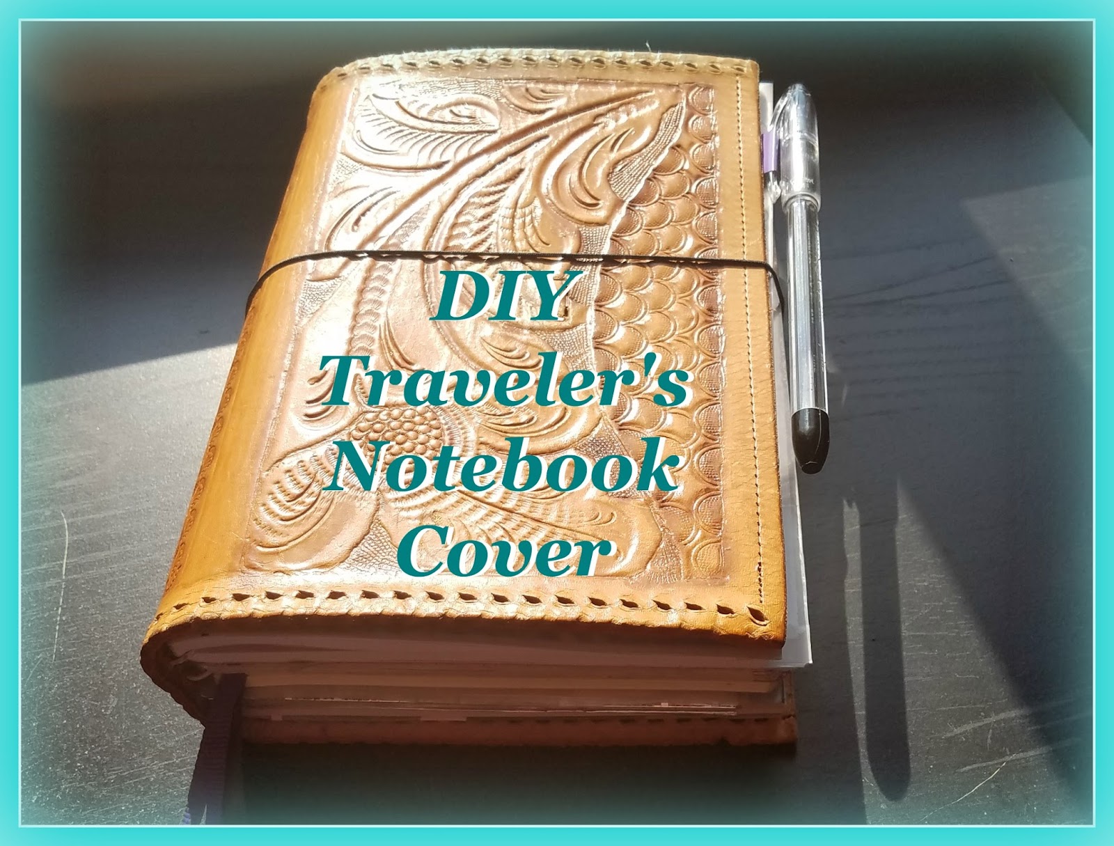 PlanneryButterfly DIY Traveler's Notebook Cover