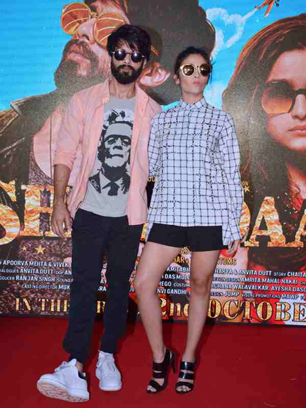 'Shaandaar' Jodi Shahid-Alia At 'Raita Phail Gaya' Song Launch