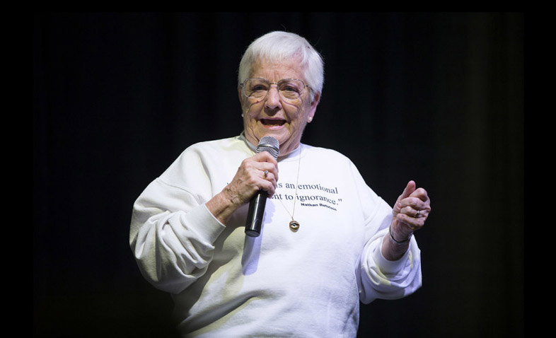 UIS Events: Jane Elliott, creator of the famous blue eyes/brown eyes