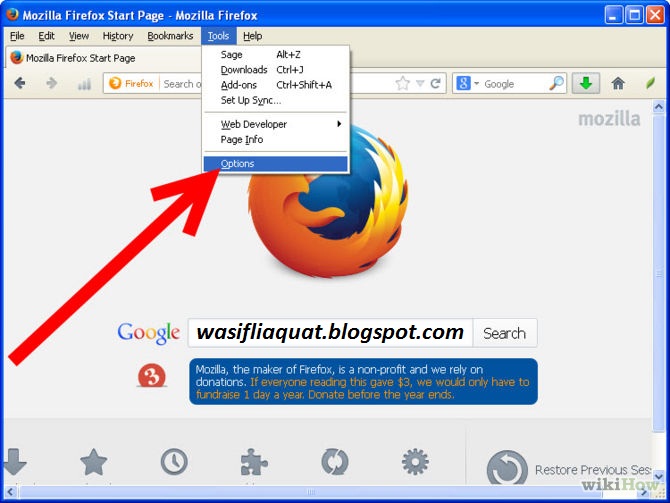 how to speed up older versions of firefox