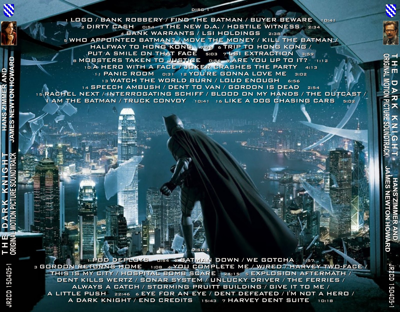 LE BLOG DE CHIEF DUNDEE: THE DARK KNIGHT Complete Score - Hans Zimmer /  James Newton Howard