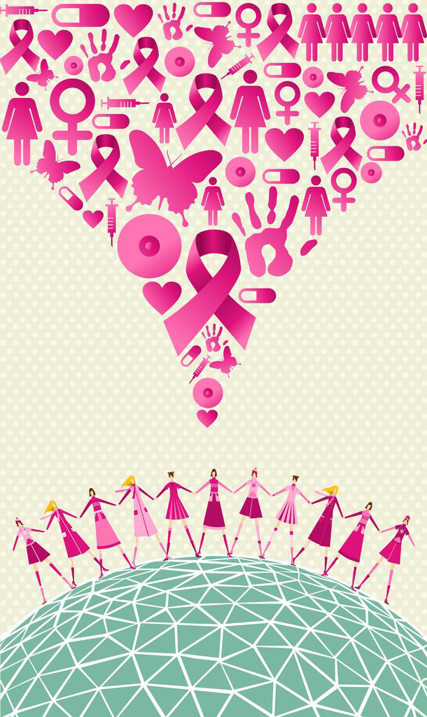 Banco de Imágenes Gratis: Portadas e imágenes de perfil para redes sociales  alusivas al mes de la lucha contra el cáncer de mama - Join Us