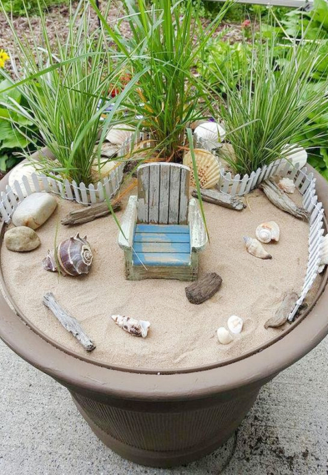 Beach Fairy Garden Ideas