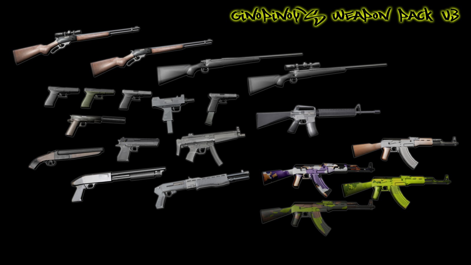 All the guns in gta 5 фото 70
