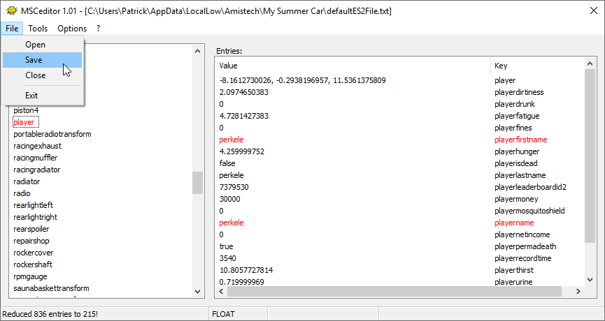 My Summer Car Game Editor My Summer Car Game Editor