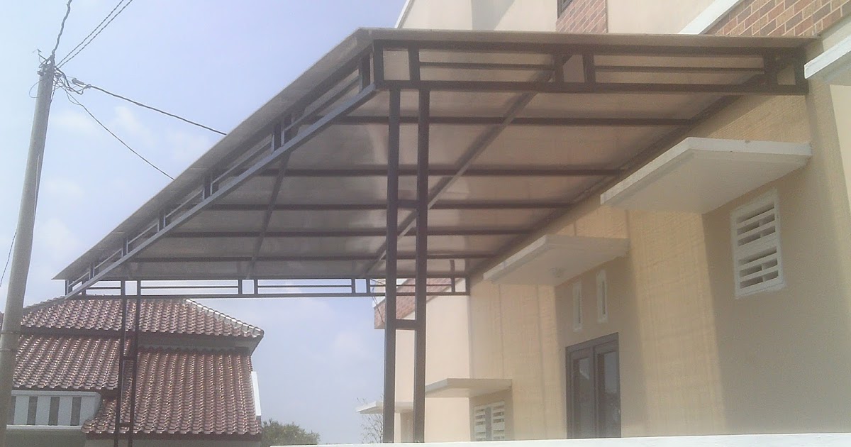 Contoh Kanopi Lantai 2 : 41 Ide Populer Model Kanopi Lantai Atas / Ini