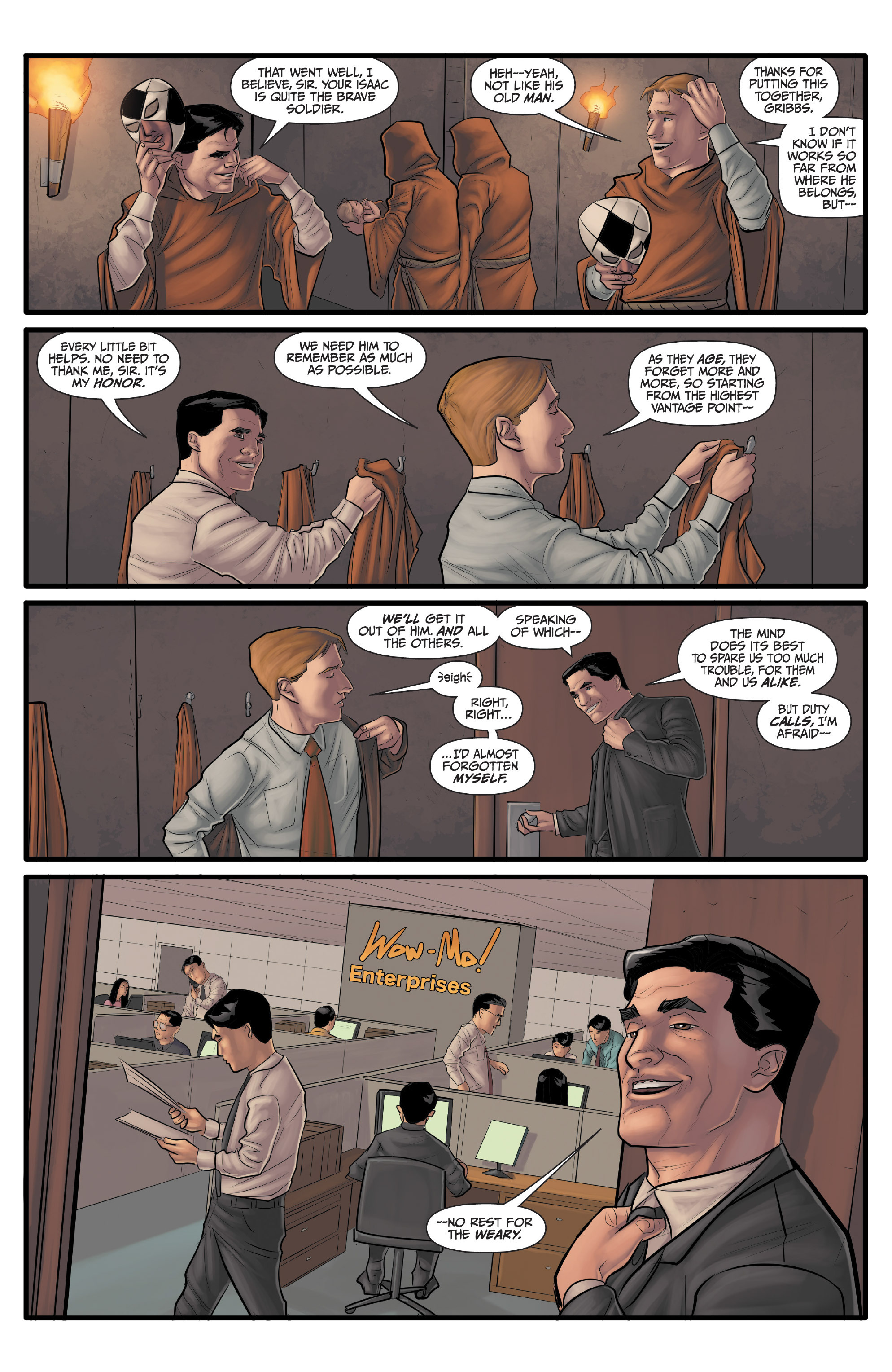 Read online Morning Glories comic -  Issue #43 - 13