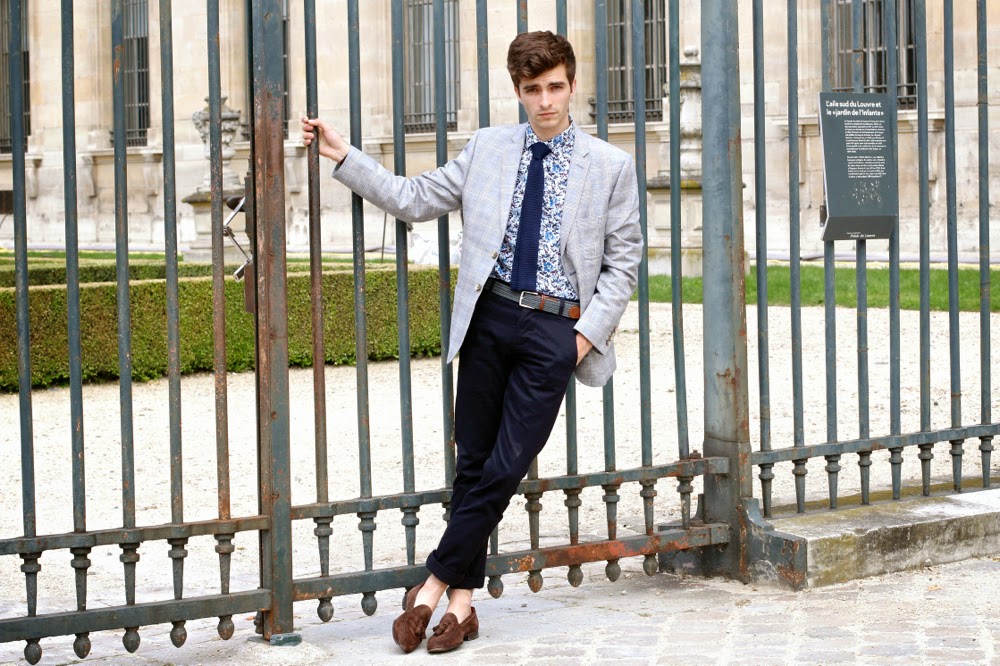DOCKERS ON THE GO BLOG-MODE-HOMME-PREPPY_Flannels-for-heroes-Dockers_DockersONtheGo-Garden-Party-Chelsea-Paris_Chino_Prince-de-Galles_Mensfashion1