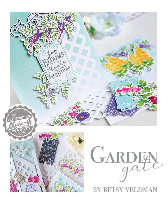 Pickled Paper Designs Make It Market Garden Gate