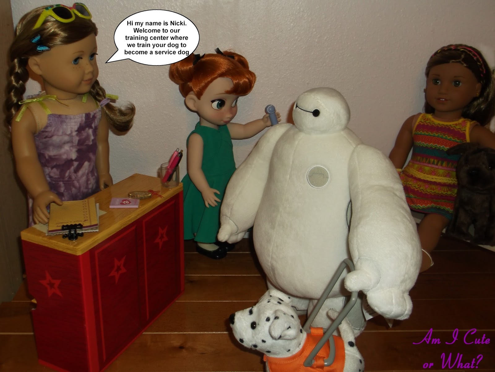 american girl service dog