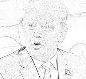 President Donald Trump coloring.filminspector.com