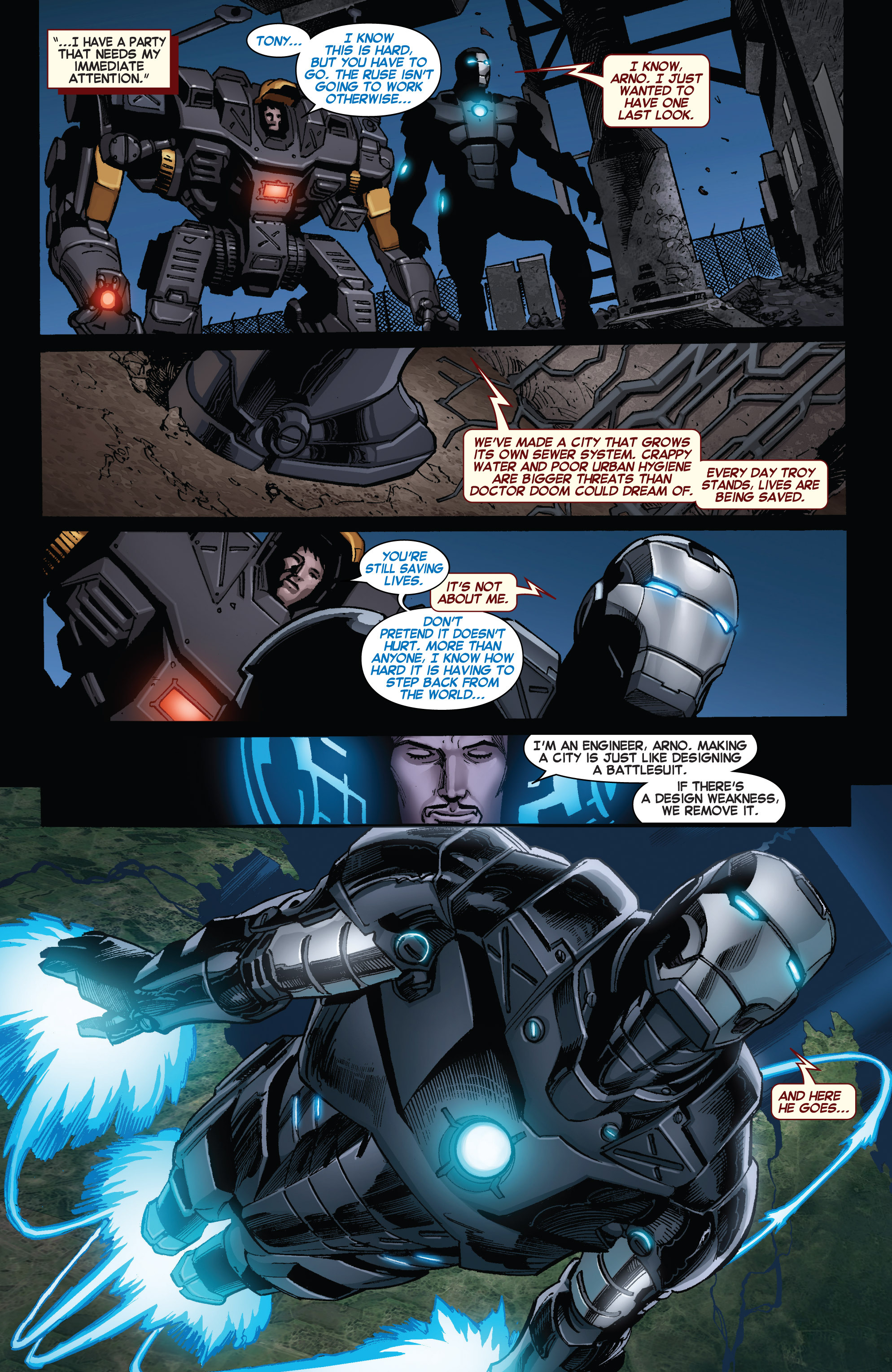 Read online Iron Man (2013) comic -  Issue #22 - 16