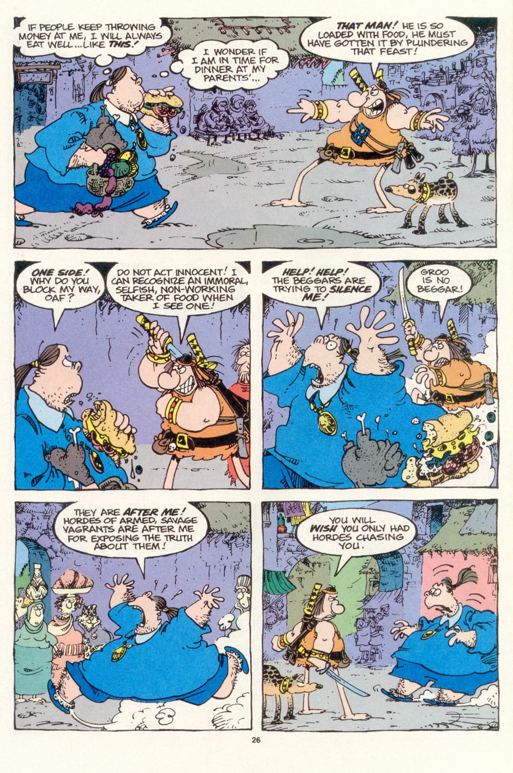 Read online Sergio Aragonés Groo the Wanderer comic -  Issue #118 - 28