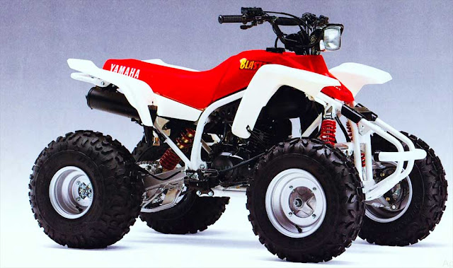 Yamaha Blaster 200 White Red
