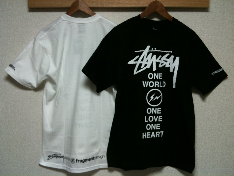NEVER STOP SHOPPING: STUSSY 復興支援Tシャツ