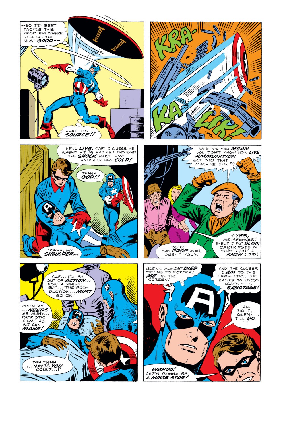 Captain America (1968) Issue #219 #133 - English 9