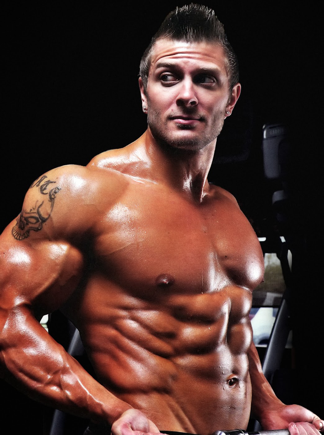 Daily Bodybuilding Motivation Six Pack Abs Brock Cunico Male Fitness Model