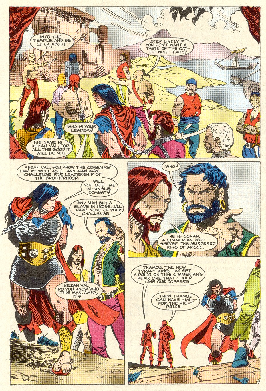 Read online Conan the Barbarian (1970) comic -  Issue #186 - 8