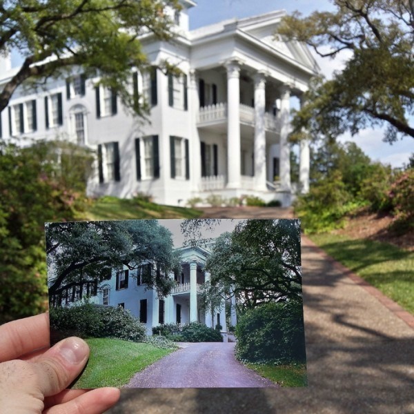 Stanton Hall in Natchez, Mississippi. - He Traveled To The EXACT Same Places As His Grandparents, The Photos Brought A Lump To My Throat.