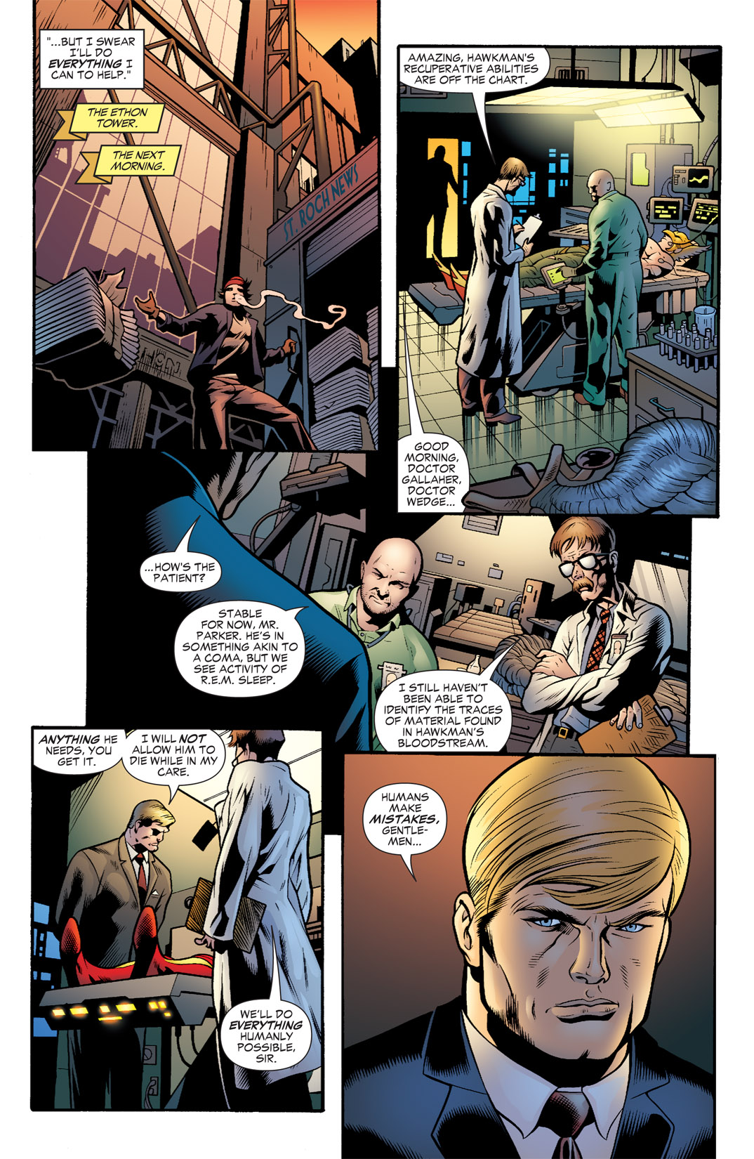 Hawkman (2002) Issue #38 #38 - English 3