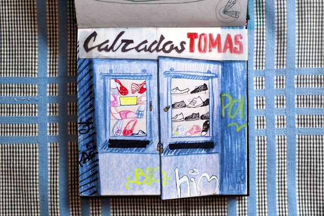 Ilustración Calzados Tomás de Anita Bonilla