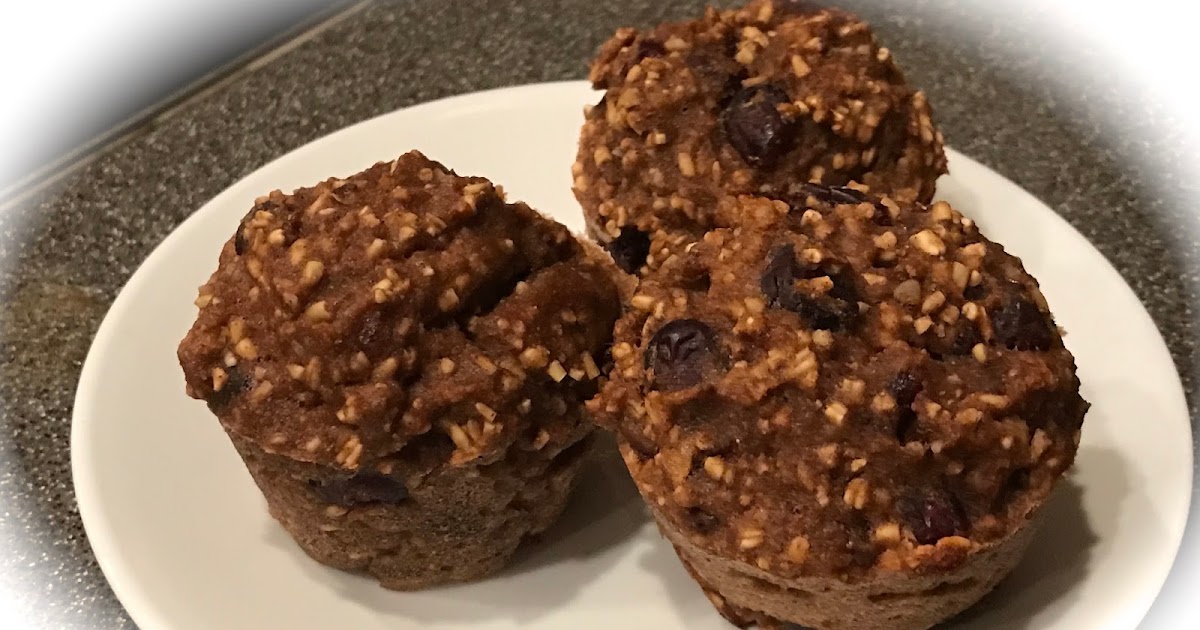 PinkVegan Daniel Fast Cranberry Steel Cut Oat Muffins