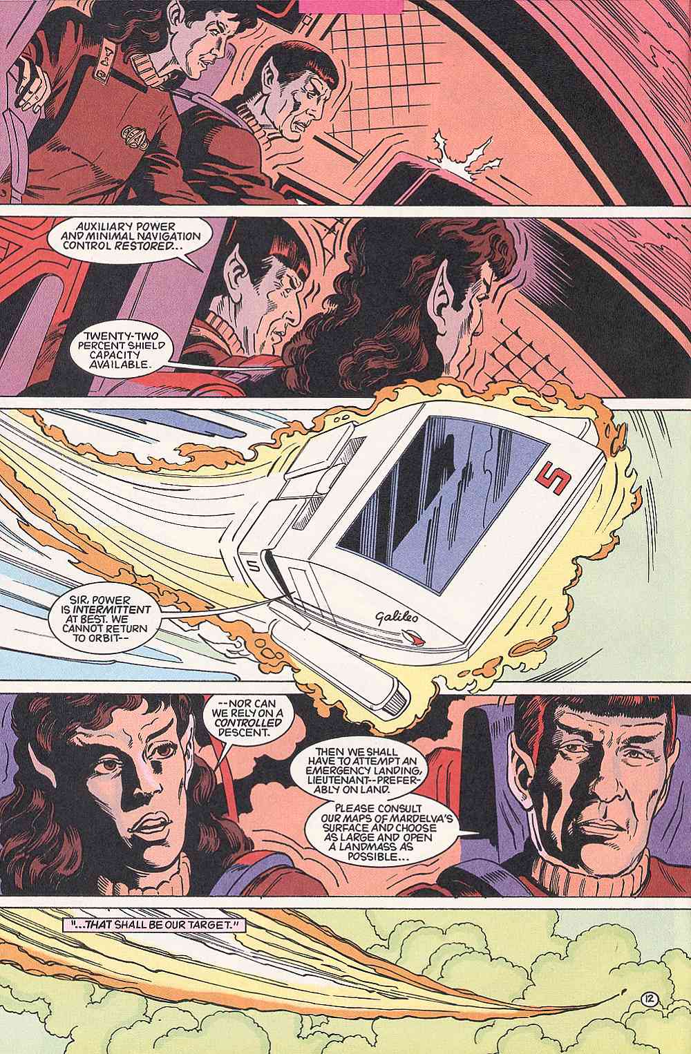 Read online Star Trek (1989) comic -  Issue #46 - 16