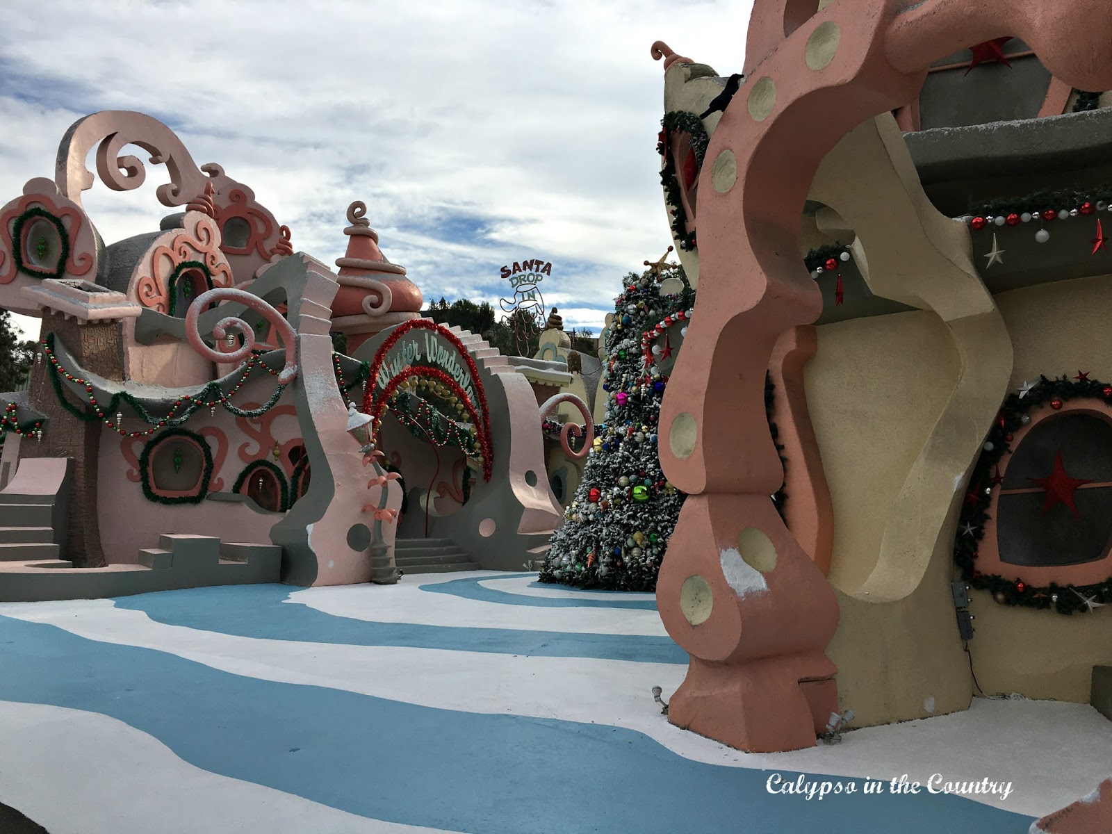 Whoville Whoville set at Universal Studios