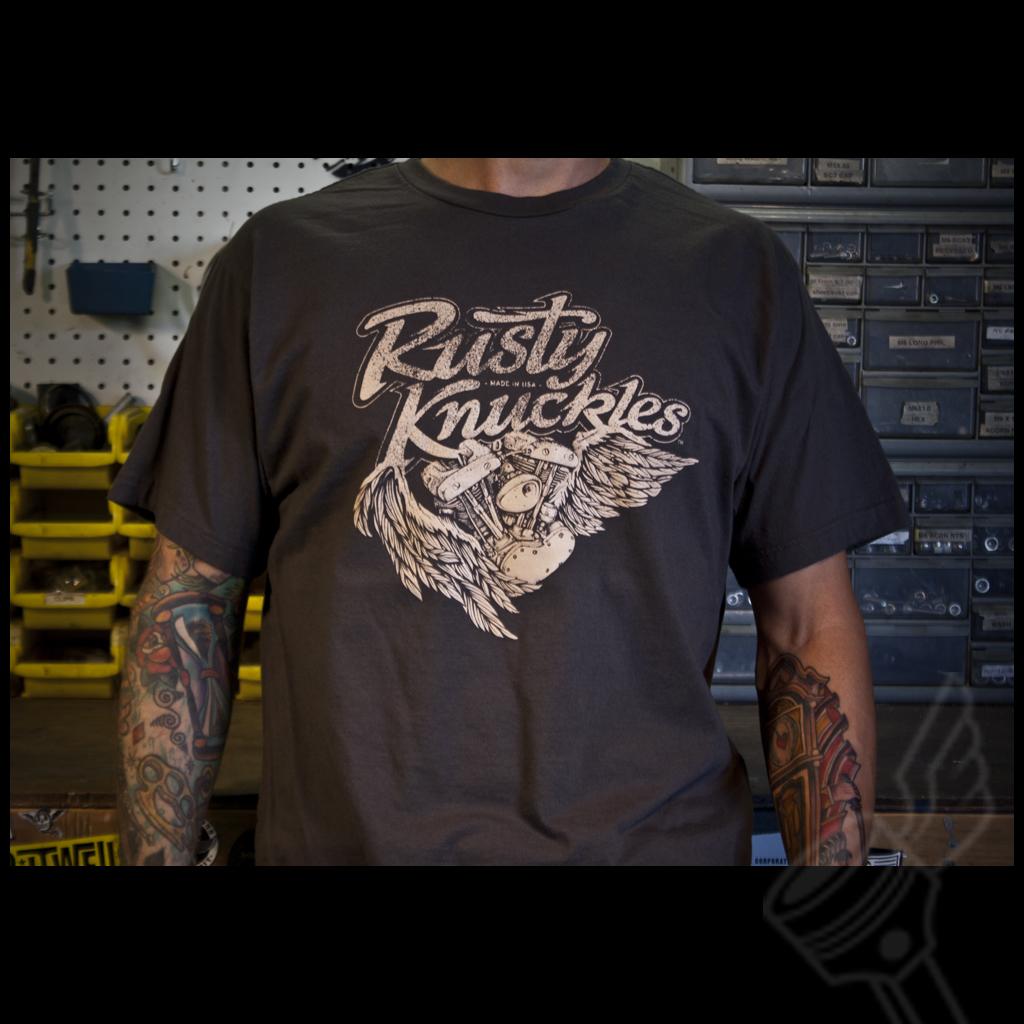 New Rusty Knuckles Merch, Order Now Rusty Knuckles Motors and Music for True Grit Characters