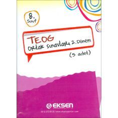 Eksen 8.Sınıf TEOG Ortak Sınavları 2.Dönem (2016) Eksen 8.Sınıf TEOG Ortak Sınavları 2.Dönem (2016)