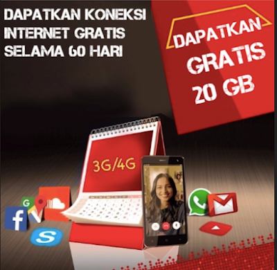 Heboh Internet Gratis 20 GB Selama 60 Hari, Ini Penjelasan Operator Seluler