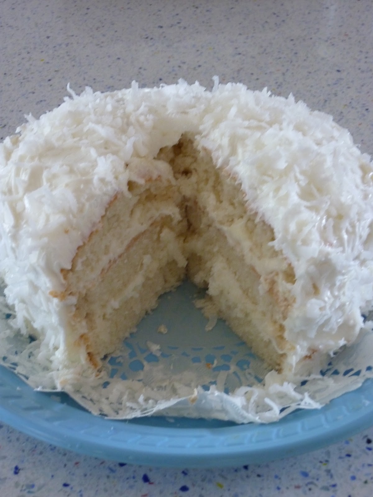The Yellow Apron Coconut Cake