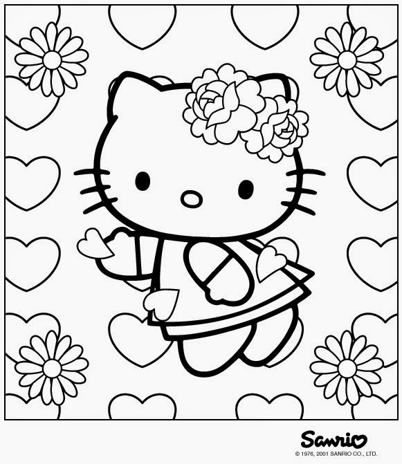 72 Disegni Di Hello Kitty Da Colorare Pianetabambini It