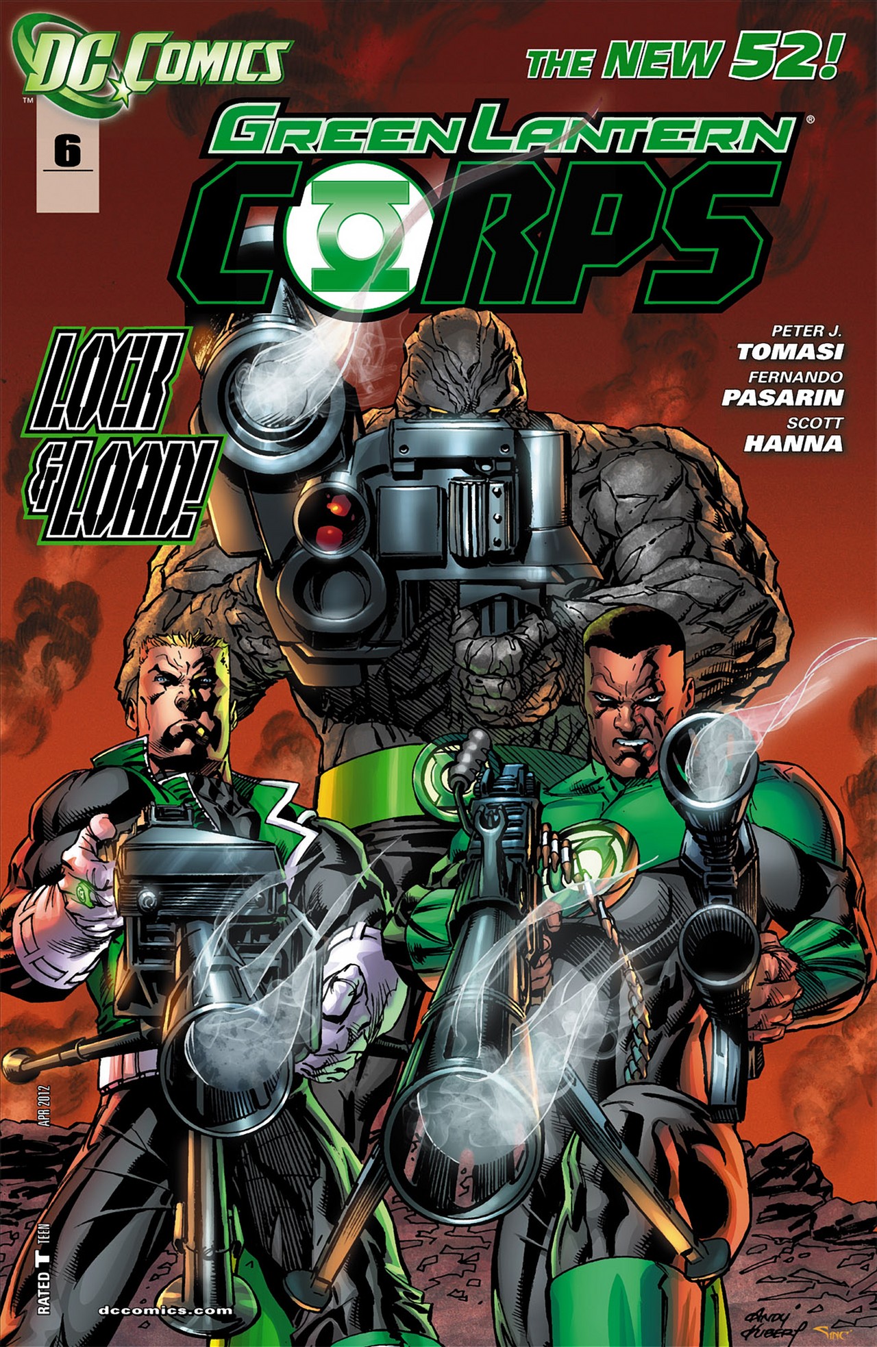 Read online Green Lantern Corps (2011) comic -  Issue #6 - 1