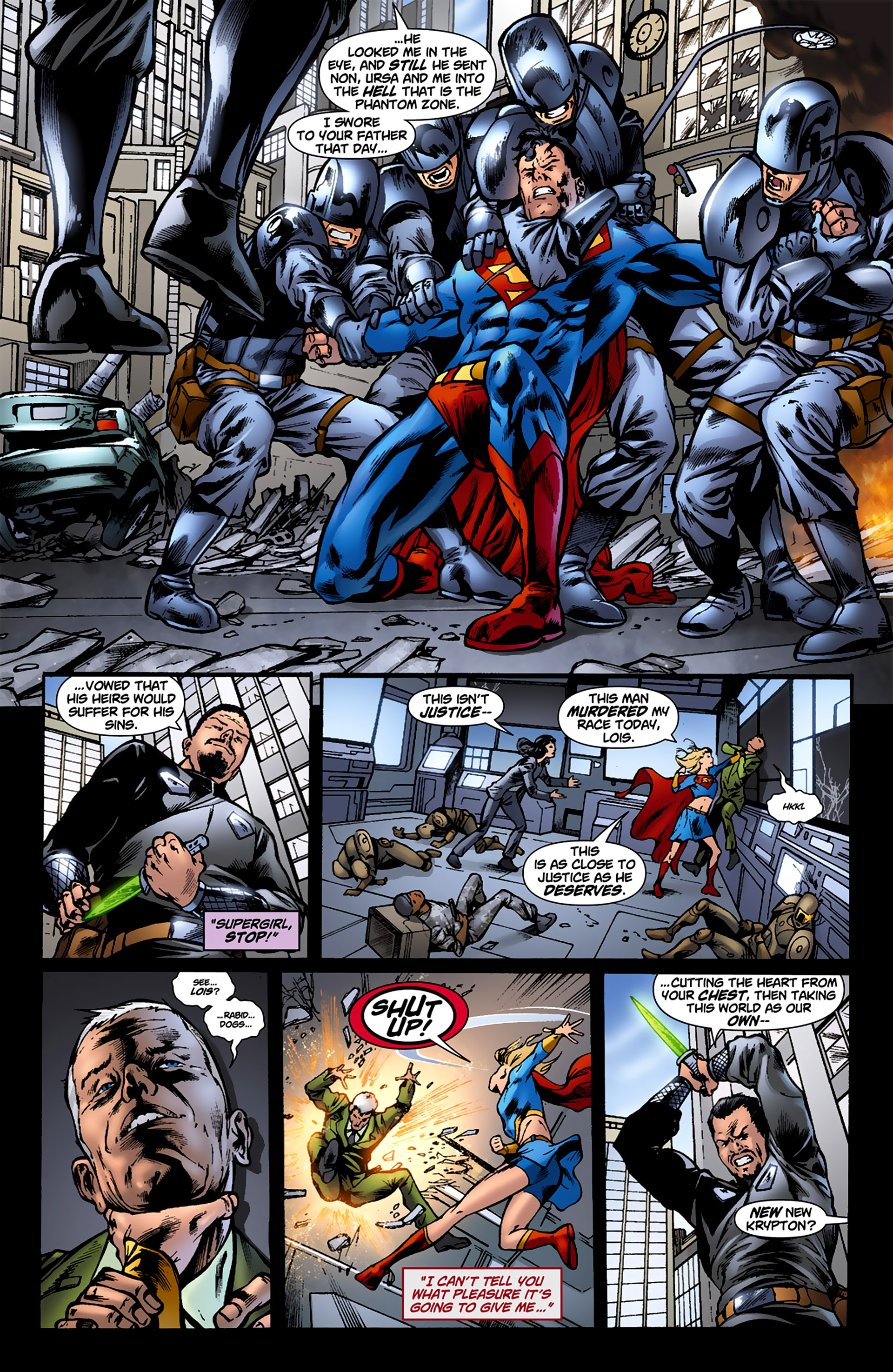 Read online Superman: War of the Supermen comic -  Issue #4 - 14