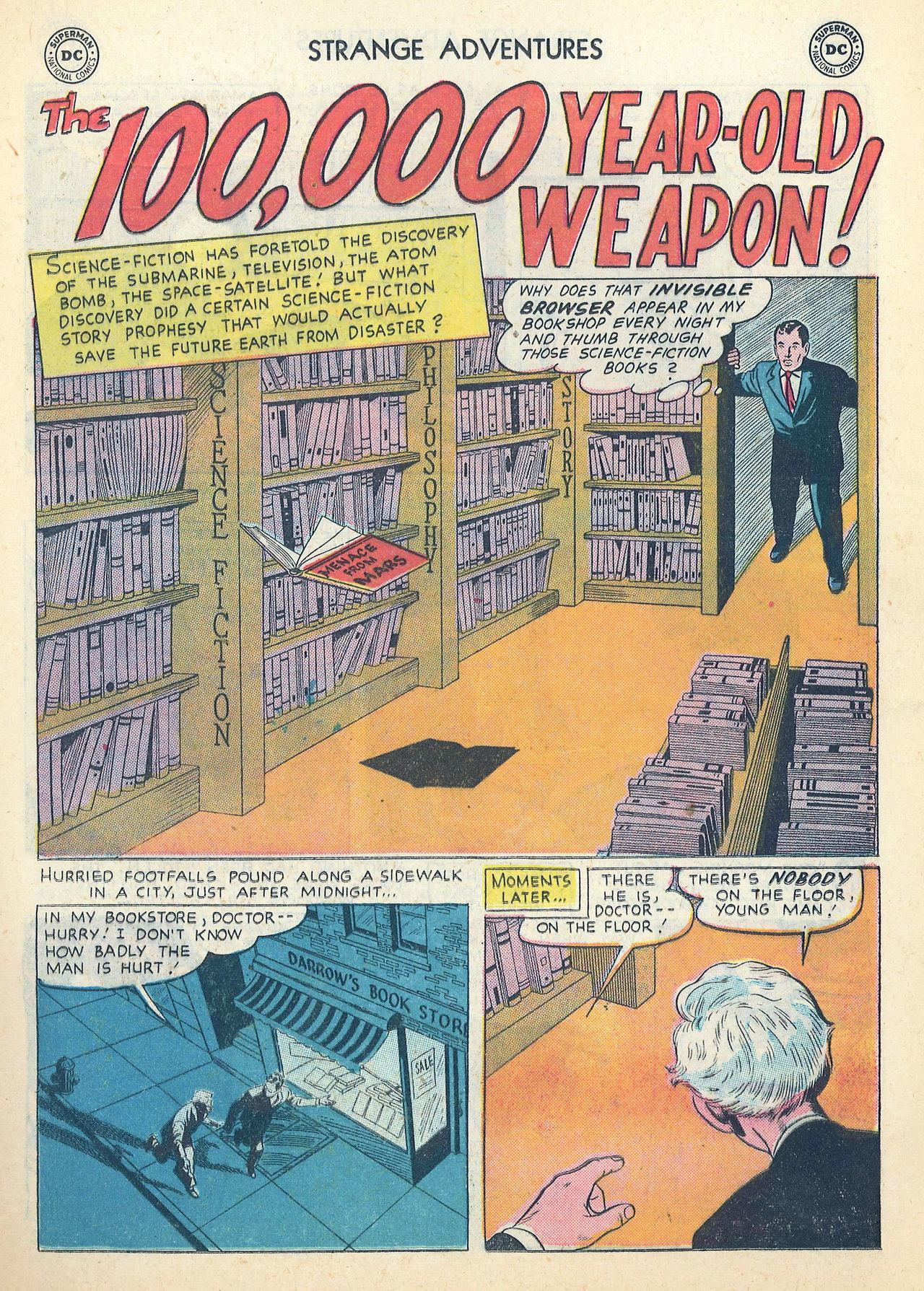 Read online Strange Adventures (1950) comic -  Issue #90 - 13